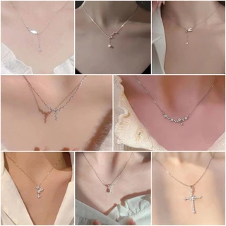 สร้อยคอ จี้สำหรับผู้หญิง เครื่องประดับ เครื่องประดับแฟชั่น สร้อยคอแฟชั่น สไตล์เกาหลี มาใหม่ NMIX / X10