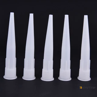 Eatopyour] 20 ชิ้น Universal Caulking หัวฉีดแก้วกาวเคล็ดลับปากเครื่องมือก่อสร้างบ้านใหม่