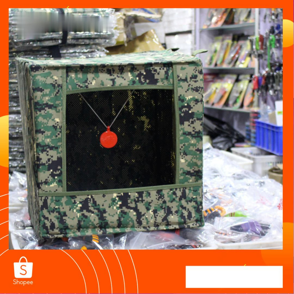 เป้าหนังสติ๊ก กล่องซ้อมเป้า ขนาด 40x40 cm กีฬา