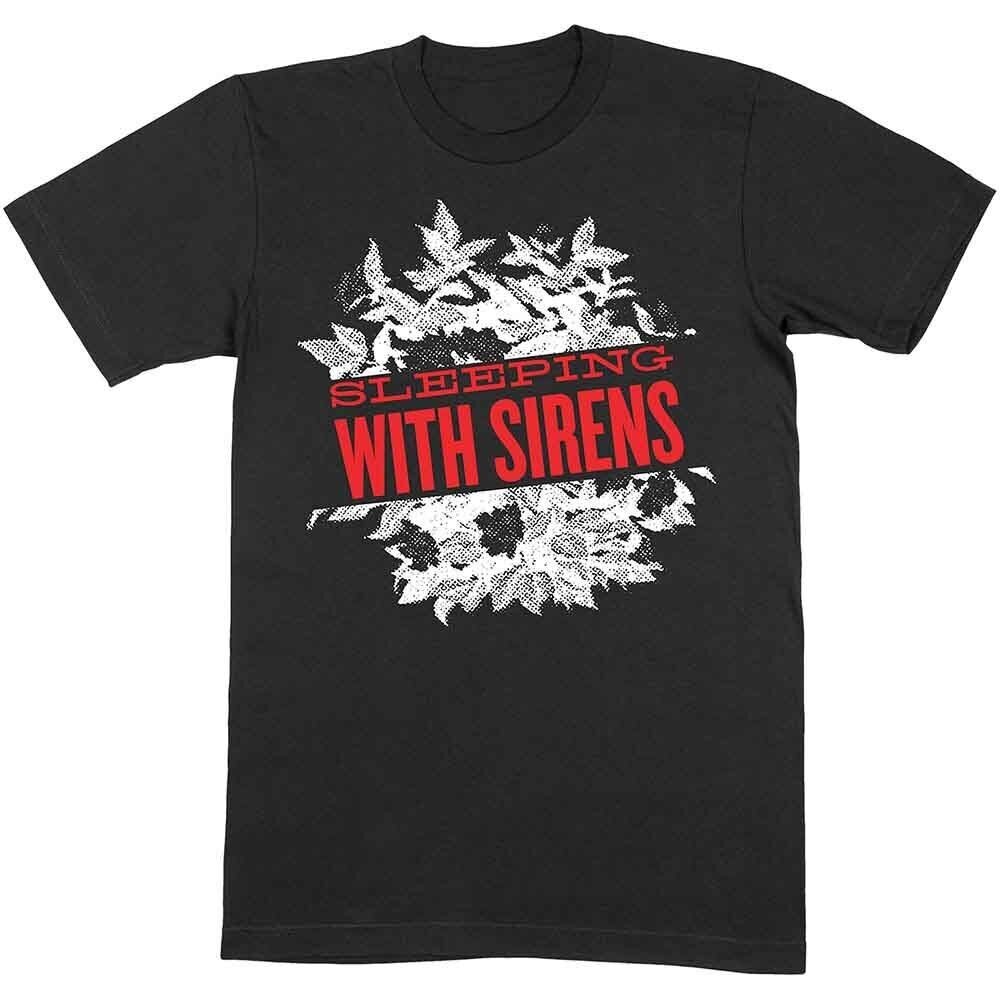 เสื้อยืดลายดอกไม้ Sleeping With Sirens For Man