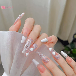 Renbg 5 ม้วนเล็บ Striping เทป Checkered เส้น 3d เล็บเครื่องมือสี Rolls Decals DIY เล็บเคล็ดลับสติกเกอร์ตกแต่ง TH