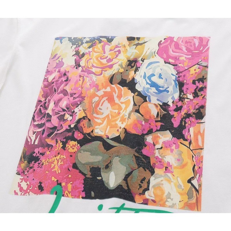 ❤️❤️READY & Stock❤️❤️ L***v T เสื้อผู้ชายแขนสั้นผู้หญิงเสื้อโปโลเสื้อ Unisex 2024 ใหม่