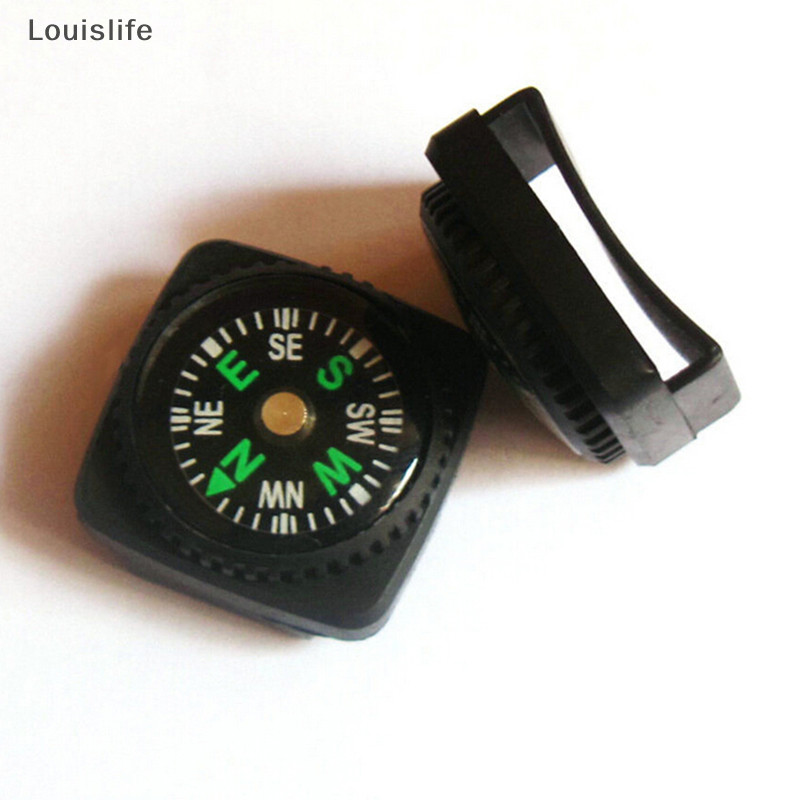 Llph 1PCS MINI เข็มทิศสําหรับสร้อยข้อมือ Paracord Outdoor Camping เดินป่าเครื่องมือ LLP