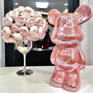 พร้อมส่ง🚚กระปุกออมสิน 28CM กระปุกออมสินหมีเซรามิก หมีของเหลว หมีรุนแรงการตกแต่ง ตั้งโชว์ตกแต่งบ้าน ราคาถูกที่