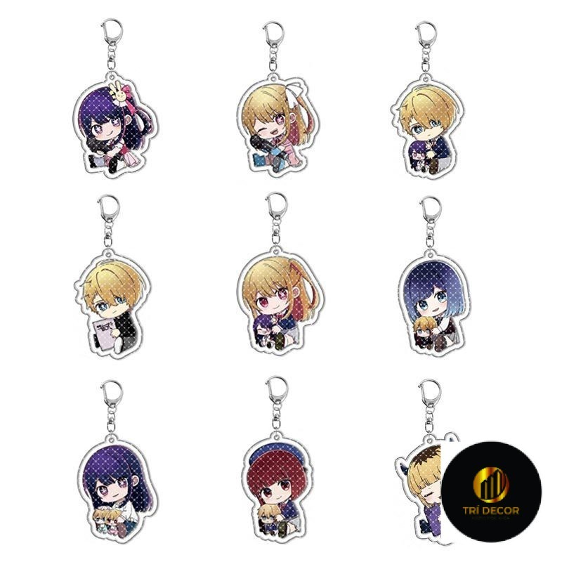 Hoshino Mii อะนิเมะ Hoshino พวงกุญแจอะคริลิค