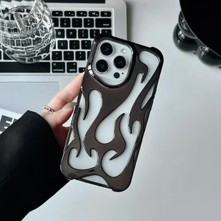 เคสมือถือใสหรูสไตล์แพนด้าพร้อมที่ใส่เลนส์ แบบแม่เหล็ก เข้ากับ iPhone 16 15 14 13 12 11 Pro Max Plus กันกระแทก เคสหลังใส ดีไซน์สวย