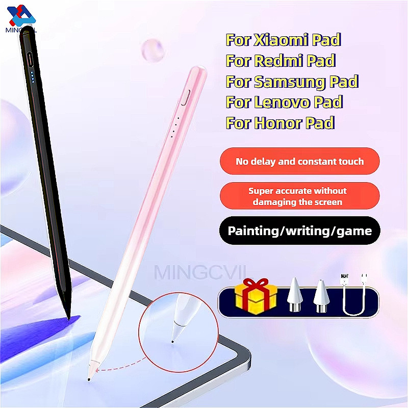 MINGCVIL ปากกา stylus สําหรับ Xiaomi Pad 6/7, Samsung Tab A9 Plus, Redmi Pad Pro รองรับ Android แท็บเล็ตและโทรศัพท์