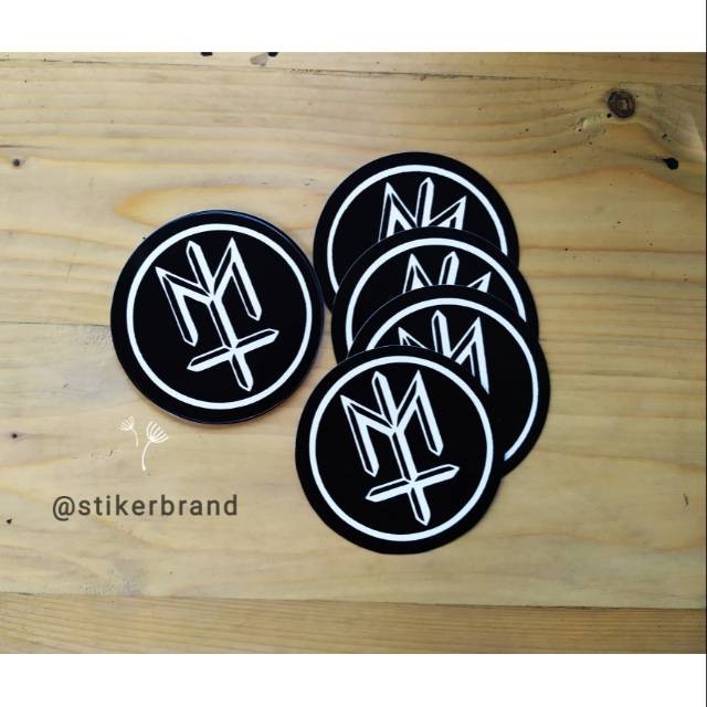 Distro Brand Stickers Grafindo Vinyl Logo Maother Skate Surf Band Graffiti Pop Art