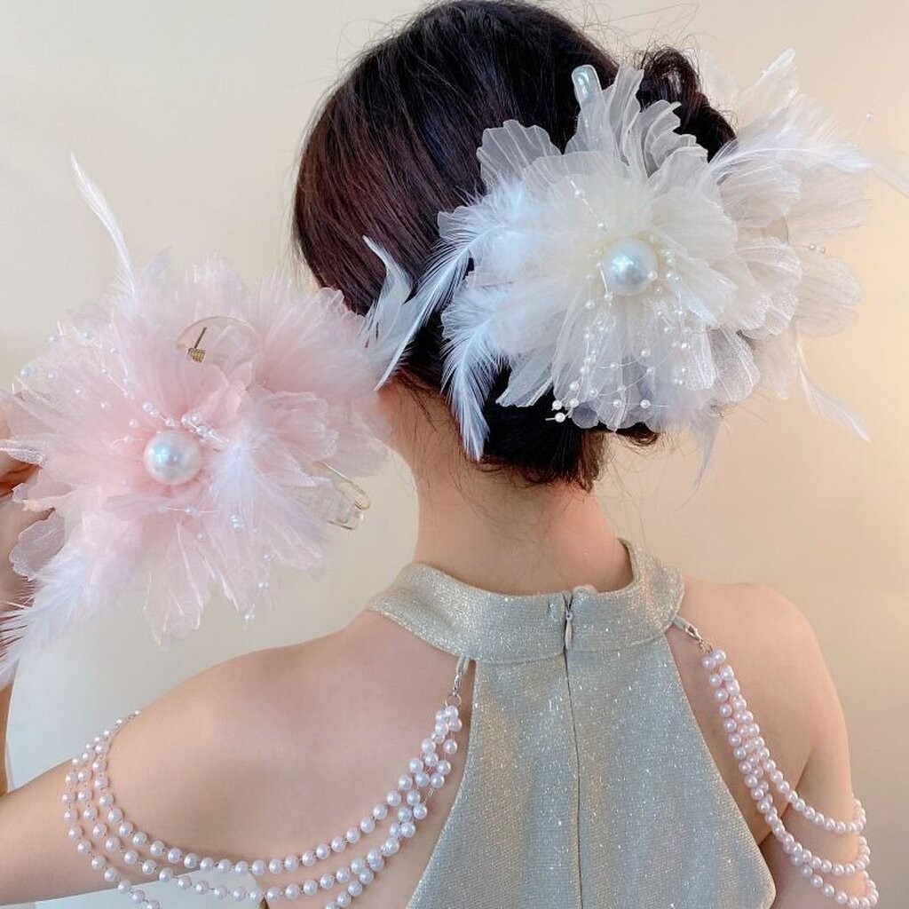 MYPINK 💕ที่หนีบผม ดอกไม้ สีหวาน แฟชั่นกิ๊บ ติดผม