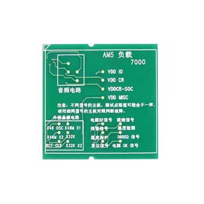 BTM บอร์ดทดสอบซ็อกเก็ต CPU ที่มีประสิทธิภาพสําหรับแพลตฟอร์ม CPU AM5