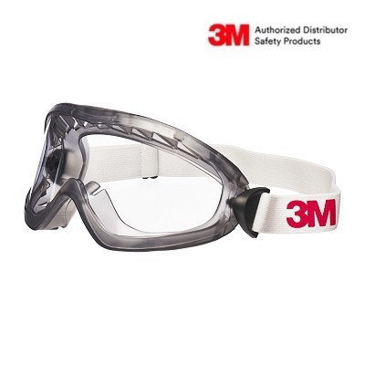 3M™ ครอบตานิรภัย รุ่น 2890SA แบบไม่มีช่องระบายอากาศ เคลือบแข็งป้องกันรอยขีดข่วน และเคลือบสารป้องกันก