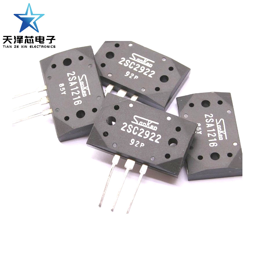 ทรานซิสเตอร์ Sanken ดั้งเดิม 2SC2922 2SA1216 MT-200 ทรานซิสเตอร์พลังงาน