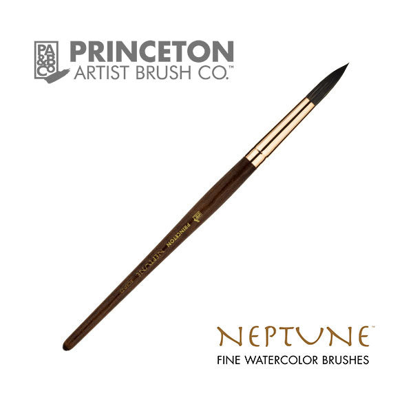 แปรงกระรอกสังเคราะห์ Princeton 4750 Neptune // รอบ
