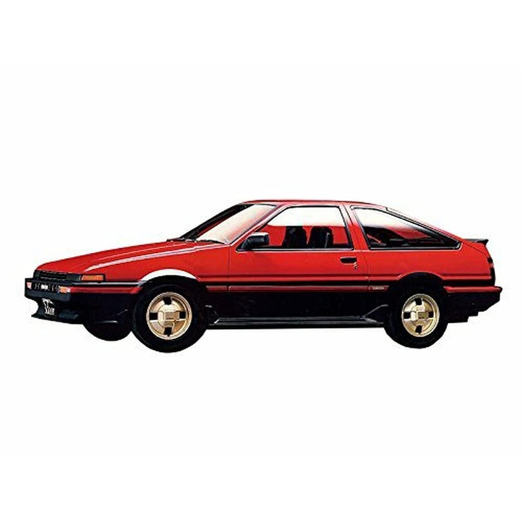 Aoshima Bunka Kyozai Co., Ltd. 1/24 The Model Car Series No. 86 Toyota AE86 Sprinter Trueno GT-APEX 
