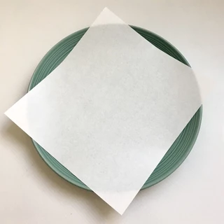 กระดาษซับมัน กระดาษซับน้ำมันอาหาร กระดาษรองของทอด ขนาด 21.8x19.7cm. 50 แผ่น Oil blotting paper แบรนด์ Keyway รุ่น K-9035
