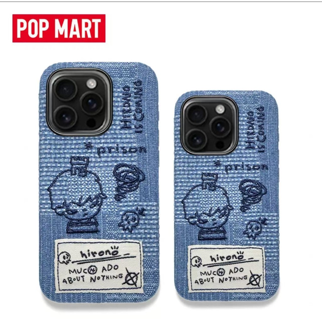[ของแท้ 100% ] POPMART Ono Denim Fabric Phone Case HIRONO Phone Case Collection