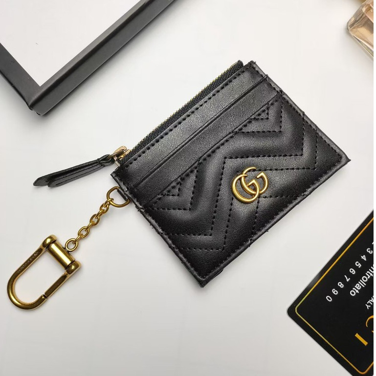 ผู้ถือบัตร MARMONT Series Original Order Cowhide Multi-Card Slot พร้อมกล่องของขวัญ GG333333-1031