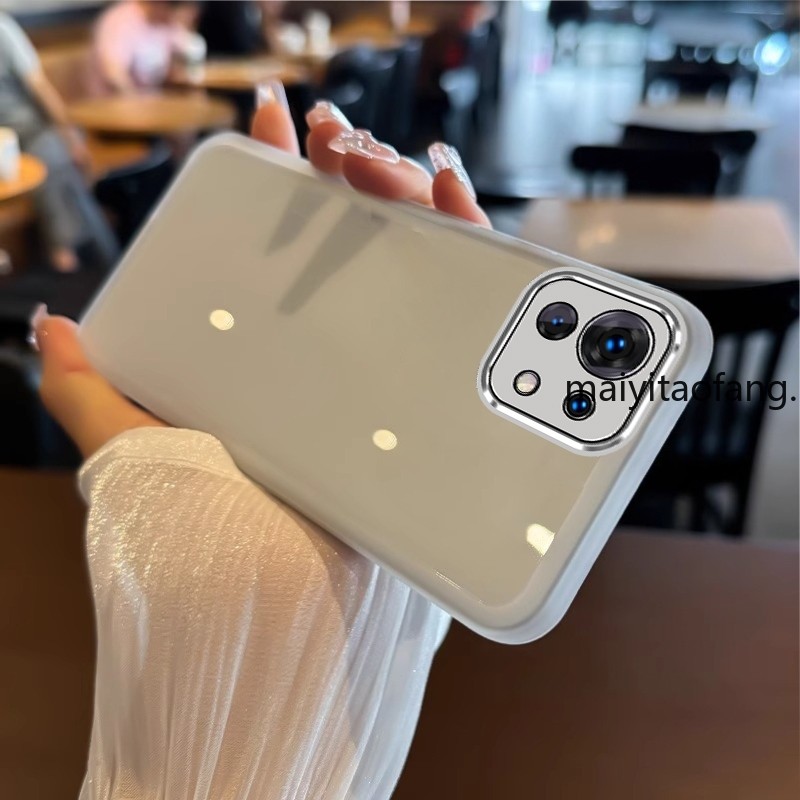 สําหรับxiaomi mi 11 lite xiaomi 11t xiaomi 11 lite 5g ne xiaomi 11t pro Softcaseซิลิโคนกันกระแทกออกแบบใหม่ความงามLanyardแต่งหน้ากระจกผู้ถือSJSFDD05 - รูปที่ 3