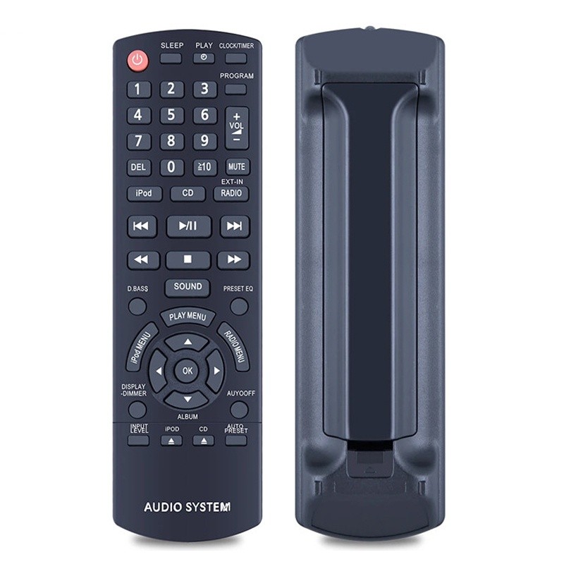 สําหรับระบบสเตอริโอขนาดกะทัดรัด Panasonic SC-HC25 SC-AKX14 SC-PMX5 รีโมทคอนโทรล N2QAYB000640 N2QAYB000641 อะไหล่เปลี่ยน