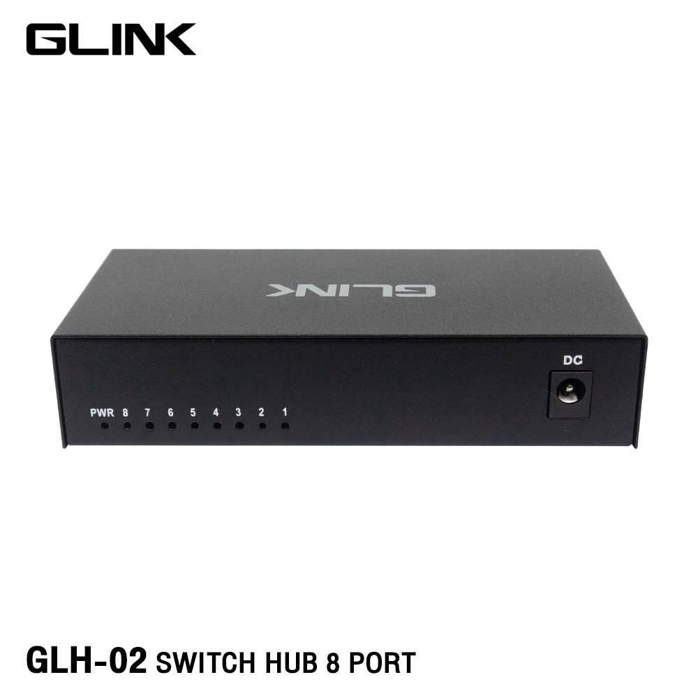 ✅มาตรฐาน GLINK GLH-01 / GLH-02 Gigabit Switch Hub 5Port / 8Port 10/100/1000Mbps สวิตช์ฮับ แลน LAN