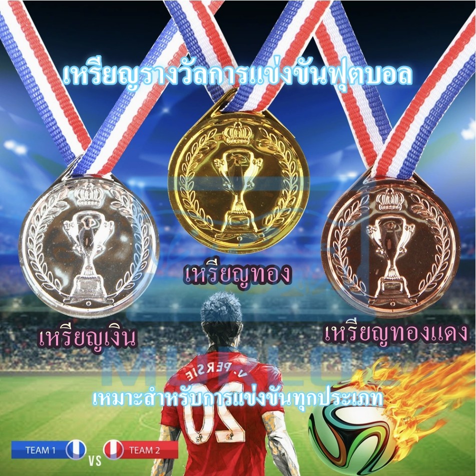 🏆 เหรียญรางวัลทอง 2 นิ้ว พร้อมส่ง 🥇🥈🥉 เหมาะสำหรับเด็ก กีฬา โรงเรียน แจกงานกิจกรรม