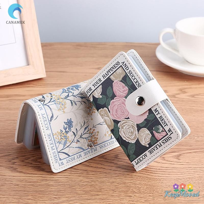 Keepmoved ช่องใส่การ์ดหลายช่องบัตรเครดิต Bank ID Card Holder กระเป๋า Organizer Badge ธุรกิจ Bus Card Storage Case เงิน Bill กระเป๋าสตางค์ใหม่