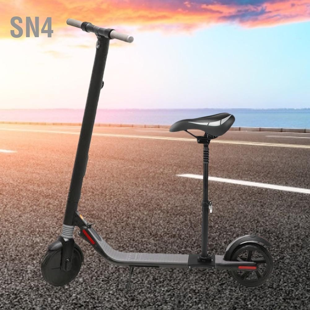 SN4 ที่นั่งอานแบบปรับได้สำหรับ Nineboot KickScooter ES1 ES2 ES3 ES4 อุปกรณ์เสริมสกู๊ตเตอร์ไฟฟ้า