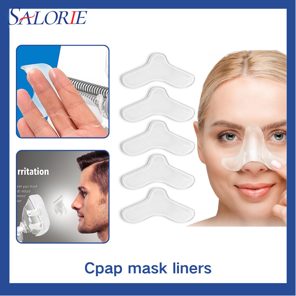 แผ่นปิดจมูก CPAP สําหรับหน้ากาก CPAP เครื่อง CPAP - แผ่นปิดจมูก สําหรับนอนหลับ สบาย