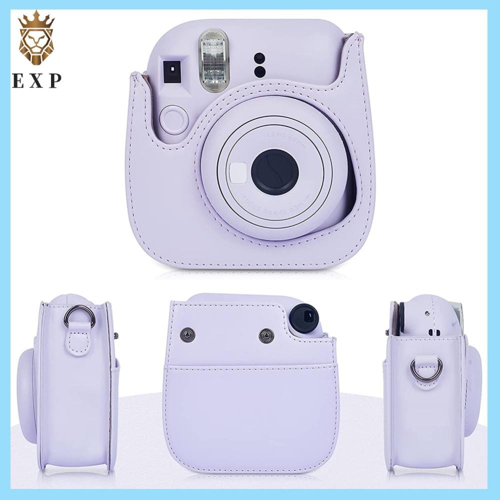 [explosion1.th] กระเป๋ากล้อง หนัง PU สําหรับ Fujifilm Instax Mini 12 11 9 8