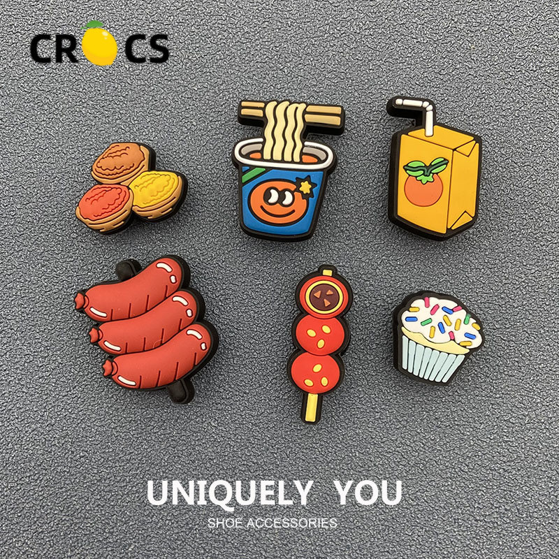 ใหม่ ของแท้ จิบบิทซ์ รูปดอกไม้ อุปกรณ์เสริม สําหรับตกแต่งรองเท้า Crocs DIY 2024