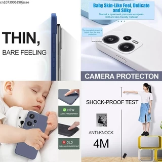 Poco F5 PocoF5 Pro เคส ของแท้ ซิลิโคนนิ่ม กันกระแทก สําหรับ Xiaomi Poco F5 F5Pro