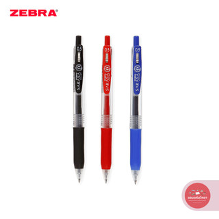 ปากกาเจล Gel Ballpoint Pen Zebra Sarasa Clip ขนาด 0.5 mm. รุ่น JJ15 จำนวน 1 ด้าม