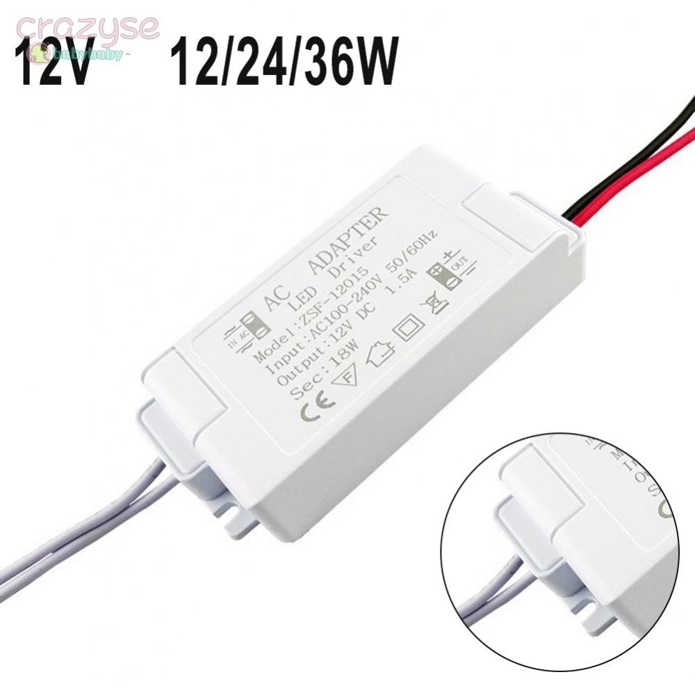 พาวเวอร์ซัพพลาย AC 220-240V เป็น DC 12V สําหรับสายไฟ LED