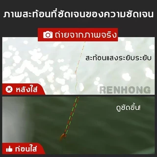 Uv400 ป้องกัน แว่นตกปลา เลนส์ออโต้ ตัดแสง เห็นปลาชัดมาก