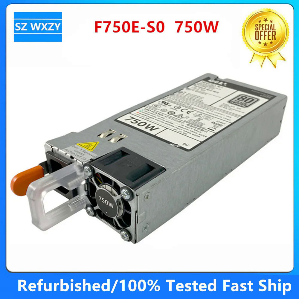 สําหรับ DELL R520 R620 R720 T620 T420 750W F750E-S0 05NF18 CN-05NF18 6W2PW CN-6W2PW2PW 100% ทดสอบ Fa