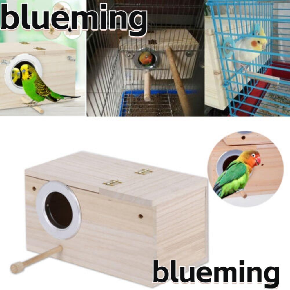 Blueming2 กล่องเพาะพันธุ์นกหงส์หยก แบบไม้
