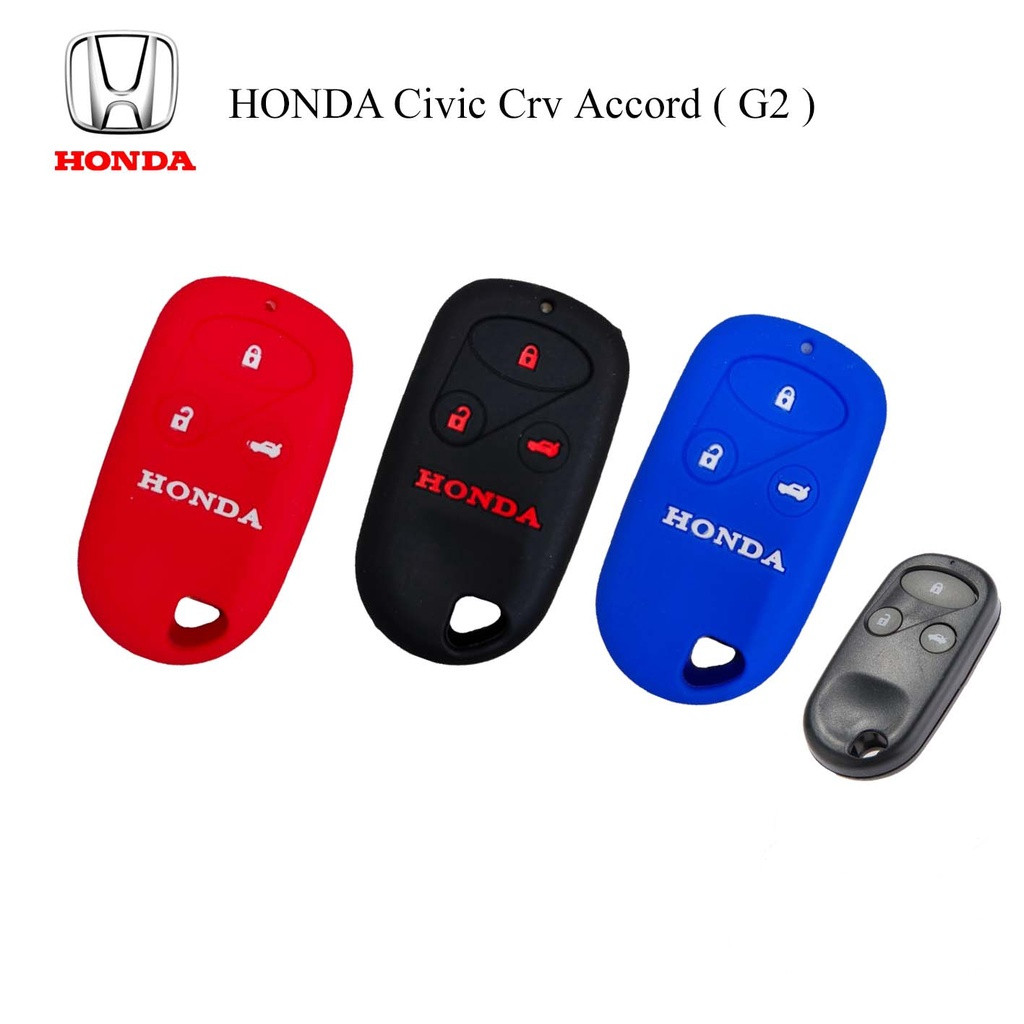 ซิลิโคนกุญแจรถยนต์ รุ่น HONDA Civic Crv Accord ( G5 ) ปลอกกุญแจรถยนต์