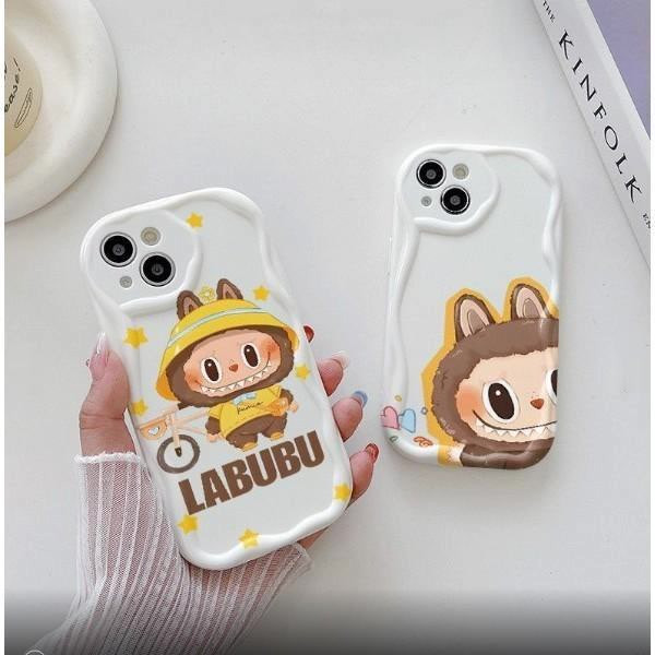 🔥🔥 ส่งจากไทย labubu เคสไอโฟน11 15PRO 15 13 14 14plus 15 pro max XR 12 13pro เคสเกาหลี 6P 7P 8P 14pro