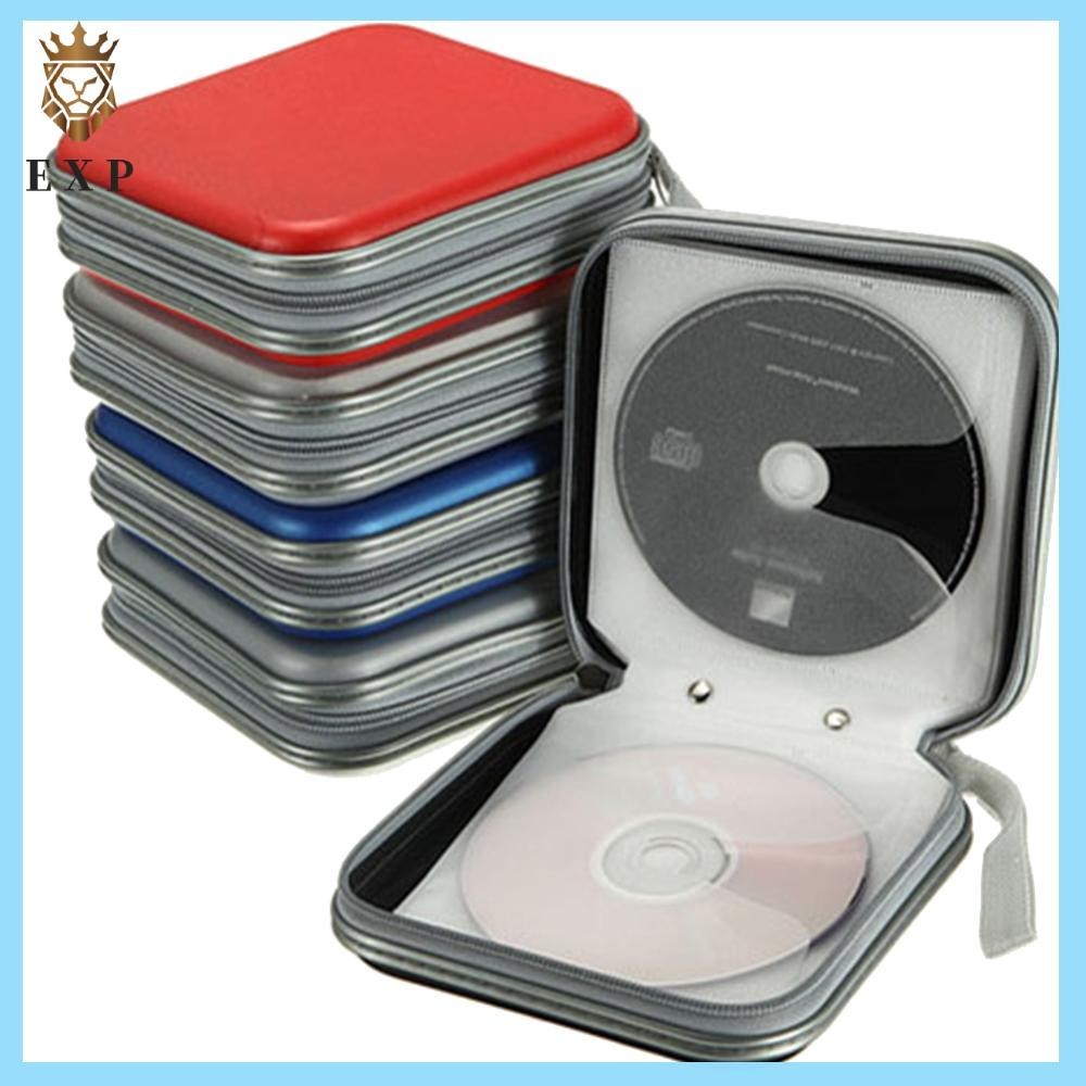 [explosion1.th] แบบพกพา 40 ชิ้นความจุ Disc CD DVD Wallet Storage Organizer Case Holder