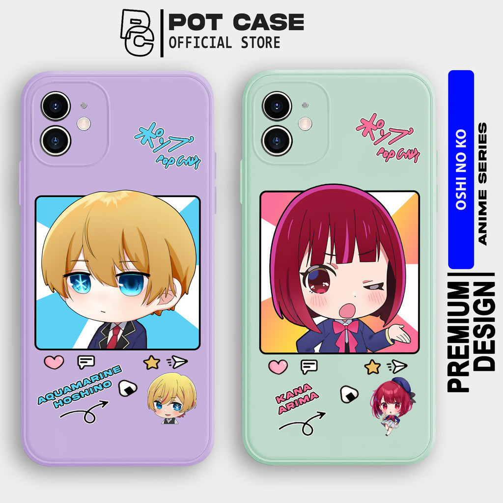 เคส Xiaomi POCO M3 X3 C55 F4 F5 M2 PRO PO194 Oshi No Ko ซิลิโคน HP รูปที่กําหนดเองอะนิเมะน่ารัก Aqua