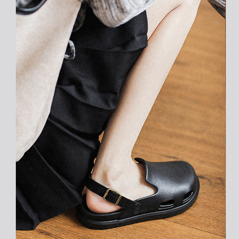 AYUER ฤดูร ้ อนกลางแจ ้ งรสจืด EVA รองเท ้ าแตะระบายอากาศ Unisex