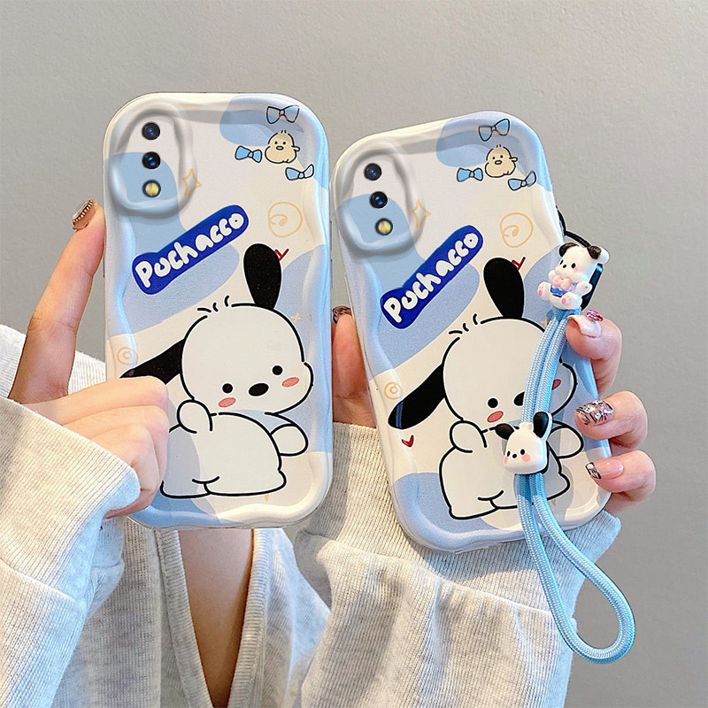 เคส SAMSUNG A02 A03 A02S A03S โทรศัพท์น่ารักป้องกันกรณี + สร้อยข้อมือน่ารัก MR