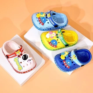 🌟รองเท้ารัดส้นเด็ก กันลื่น เบา พื้นนุ่ม ระบายอากาศได้ดี🌟พร้อมส่ง