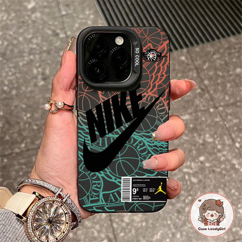 ส่งจากไทย ไล่ ระดับ สี แบรนด์อินเทรนด์ เคส IPhone 16 15 11 13 14 16Pro Max XR 12 Pro 7 8 Plus SE X Xs Max Hard Case