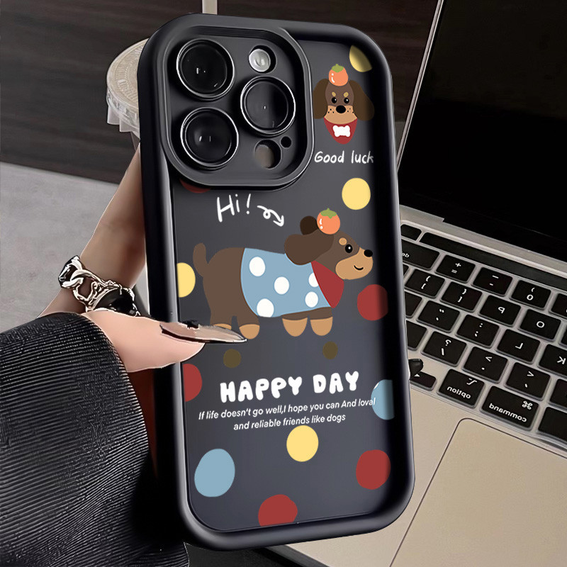 เคสrealme 12 Plus 12X 11 Pro+ 11X 10 12Pro+ 10T 9i 5G 4G 8 Pro Realme9i 9ProปลอกRealme 9 8i 7i 5 6 Pro Plus 6s 5i 6i Soft Coverกันกระแทกสุนัข