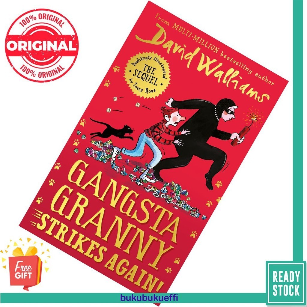 Gangsta Granny Strikes Again! (Gangsta Granny 2) โดย David Walliams [HARCOVER] 9780008262204 -ชิลเดร