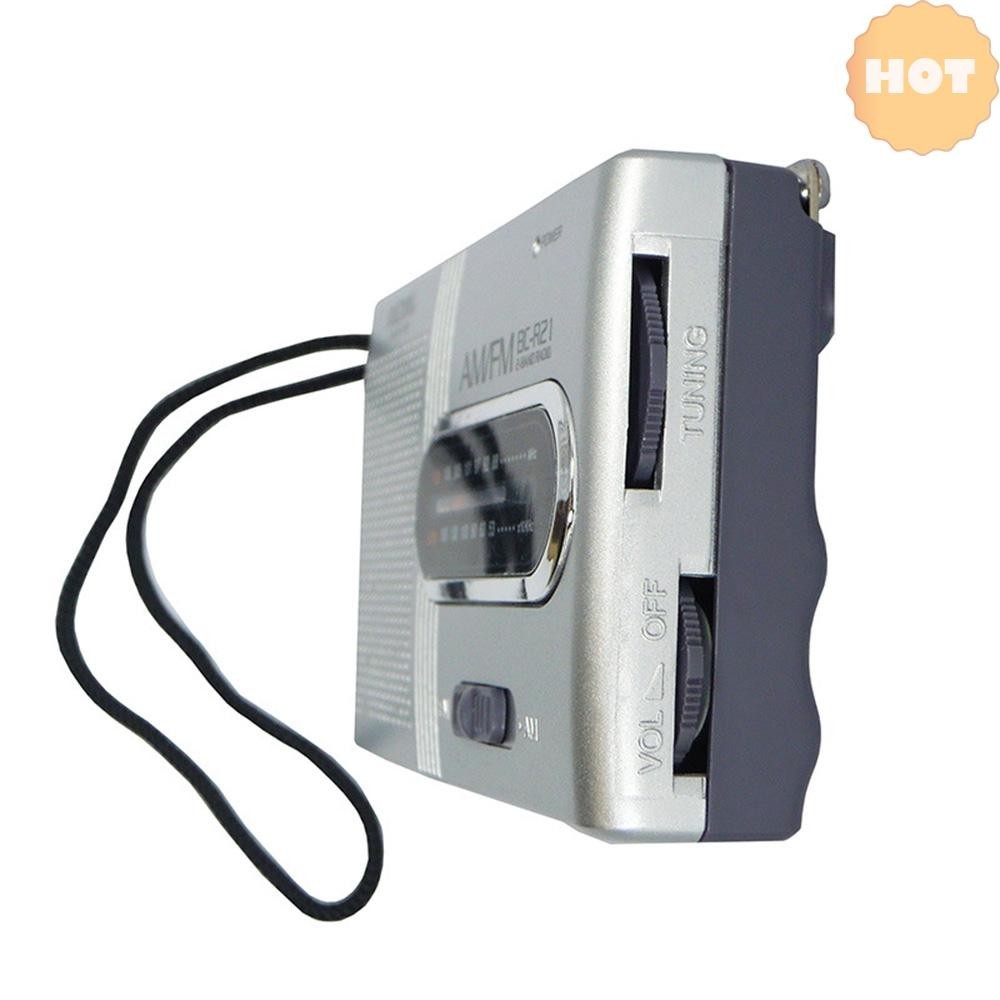 [ราคาเคลียร์] Indin Player Bc-r21 A 3.5 มม.เงิน Am/fm Dual Band วิทยุตัวรับสัญญาณในตัวพร ้ อม Sta A11.22 มาถึง ] [sellwell ]