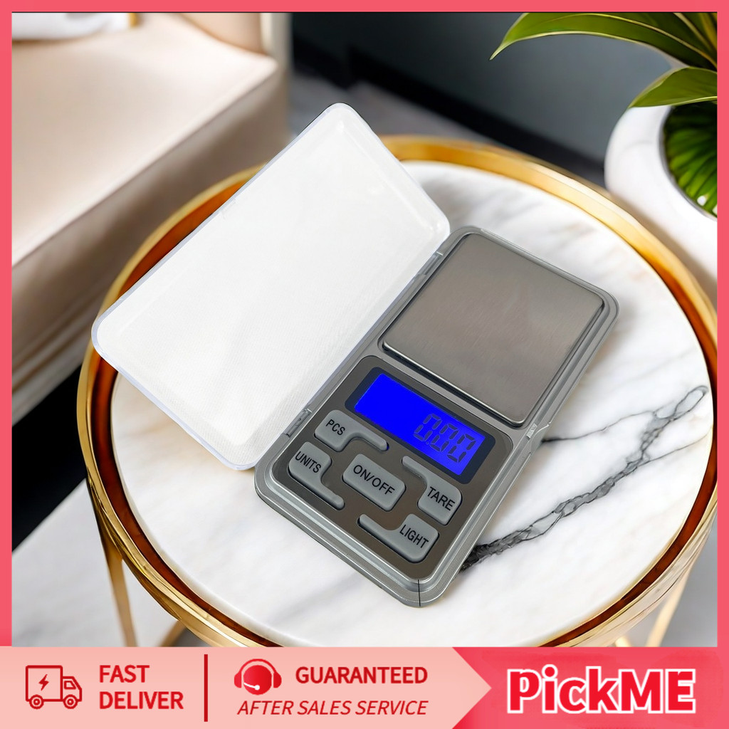 ตาชั่งดิจิตอล 0.01 กรัม เครื่องชั่งดิจิตอล0.1g-500g เหมาะสำหรับชั่งเครื่องประดับ/ทอง/เพชร/อาหาร/กาแฟ ฯลฯ