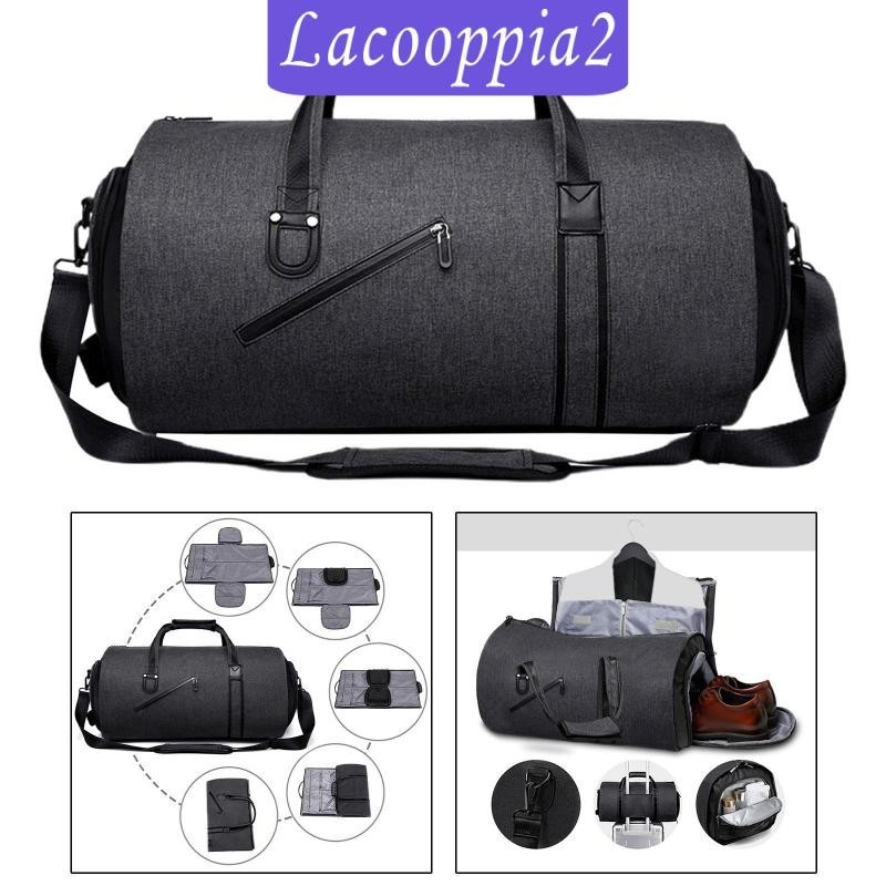 [Lacooppia2 ] Carry on Overnight Bag Folding Carry on Bag กระเป ๋ าเดินทางอเนกประสงค ์