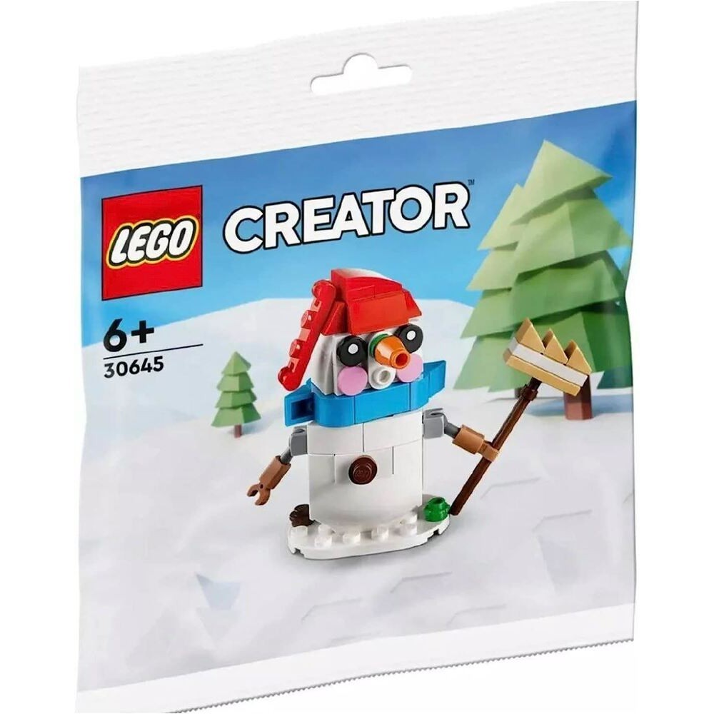 Creator Seasonal LEGO Polybag Set 30645 Snowman Rare Collectable